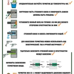 Фото №4 Герметик  кабельных вводов ВБХ СС-11 (набухающий).