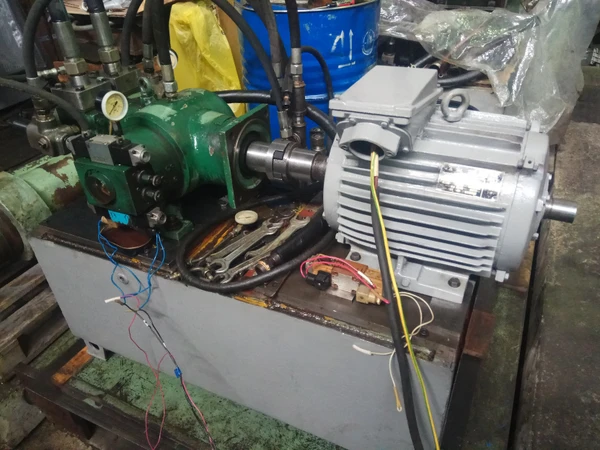 Фото Насос НАПЭЛ (НАПЭСЛ) 140-20 (20 МПа, 200 л/мин), аксиально-поршневой