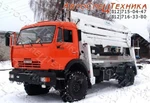 фото Автовышка АГП-29 на шасси КамАЗ-43502