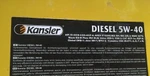 фото Масло синтетическое Kansler Diesel 5W-40 API ci-4