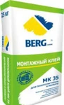 фото Клей монтажный mk35 д/пенопол. и мин.ваты berghome 25кг