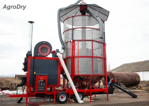 Фото Зерносушилка на угле/пеллетах - AgroDry TKM-33SF 