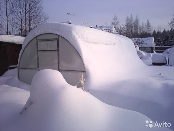 Фото Теплица арочная из поликарбоната