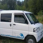 Mitsubishi minicab miev электрокар