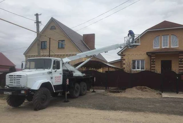 Фото Автовышка 18м телескоп Вездеход