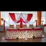 Оформление свадебного зала