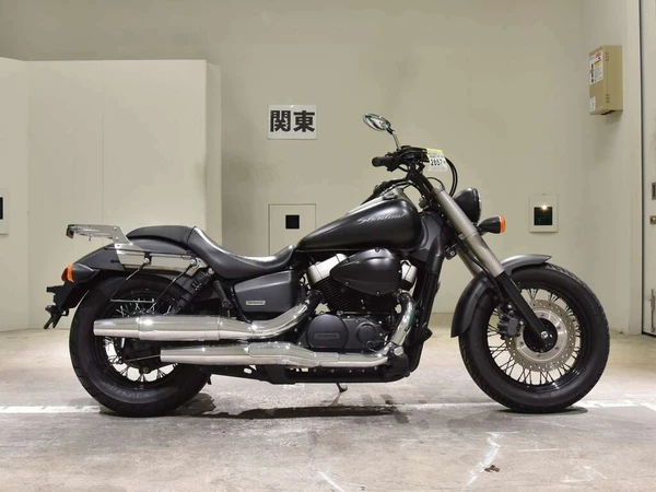 Фото Мотоцикл круизер Honda Shadow 750 Phantom рама RC53 боковая мотосумка гв 2013