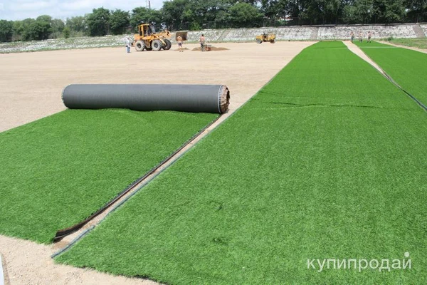 Фото Кварцевый песок для футбольных полей