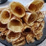 Трубочки вафельные