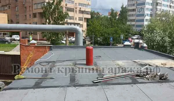 Фото Ремонт крыши гаража Химки