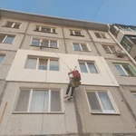 Фото №4 Наружное утепление стен. Высотные работы