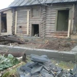 Фото №3 Подъем домов, замена венцов, ремонт фундаментов