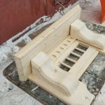 Фото №2 Навесной консольный столик