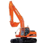 фото Экскаватор гусеничный Doosan,гидромолот