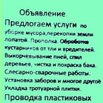 Предлогаю услуги по работе у Вас в саду. Перекопка