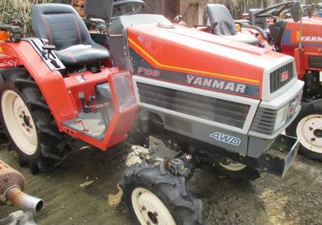 Фото Японский минитрактор Yanmar F 155 D3