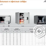 Фото №2 Сейф для денег Aiko T-230 KL