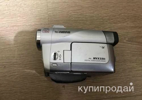 Фото Видеокамера Canon mvx330i E рабочая MADE IN JAPAN