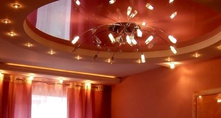 Фото Натяжные потолки