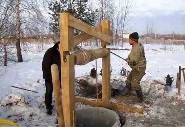 Фото Колодцы септики траншеи