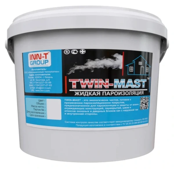 Фото Пароизоляционная мастика twin-mast