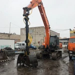 Аренда гусеничного экскаватора Hitachi 210 с грейфером