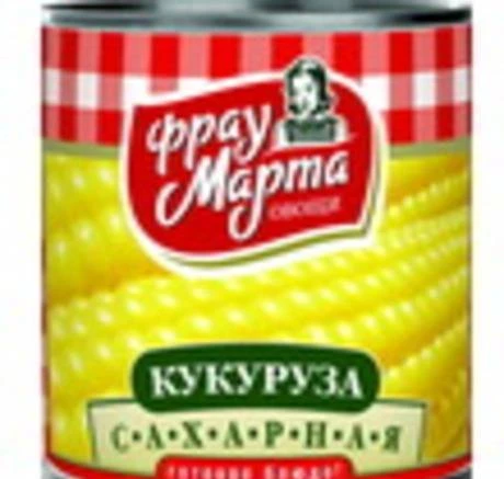 Фото Кукуруза"Фрау Марта" 310гр., ж/б, 1/15 сахарная