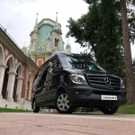 Черный Mercedes Sprinter VIР 2016