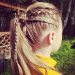 Фото №17 Прически свадебные, вечерние, локоны. 