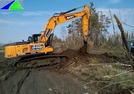 Фото Аренда гусеничного экскаватора SANY SY235C