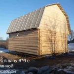 Фото №10 Баня из бревна сруб 