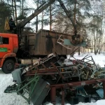 Фото №3 Вывоз металлолома. Демонтаж конструкции. Газорезка
