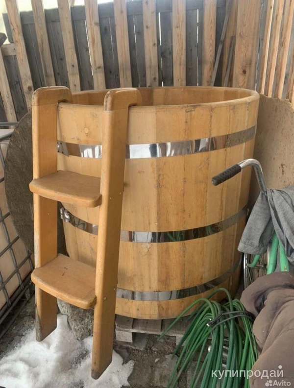 Фото Купель кедровая