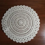 Фото №4 Вязаные салфетки для декора