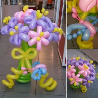 Фото Оформление шарами. фигурки, букеты, гелиевые шары