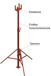 фото Стойка телескопическая для опалубки от 3.1м до 4,5м