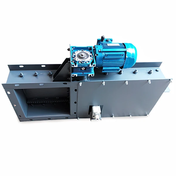 Фото Задвижка реечная (с электроприводом)