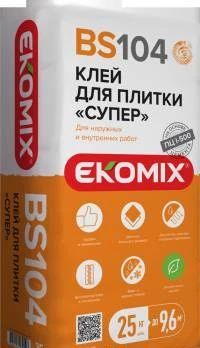 Фото Клей для плитки "Ekomix" Супер BS 104