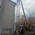 Фото №4 Пожарная вертикальные металлическая лестница в Красноярске