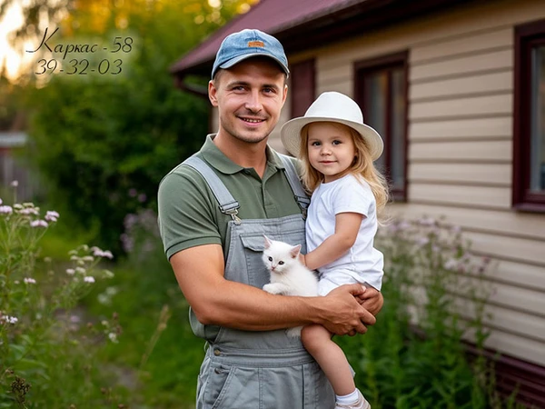 Фото Дачный дом утепленный построим в СНТ Здоровье-2, СТ Зори в Пензе