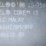 Фото №3 Процессор Intel Core i5 750