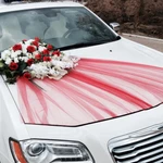 Фото №4 Украшение свадебного авто