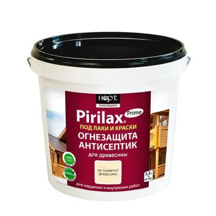 Фото Пирилакс-Prime, 3,2 кг - огнебиозащита для древесины