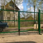Фото №4 Свайный фундамент,заборы,ворота,калитки,навесы