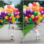 Фото №2 Оформление гелиевыми шарами