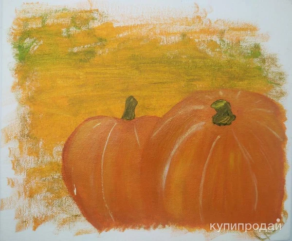 Фото Картина "Тыквы"