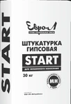 фото Штукатурка гипсовая START "ЕВРО-Л" машинного и ручного нанес