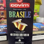 фото Кофe в капcулaх CОVIМ NЕSРRESSО ALU МONОRIGINE ВRАSILЕ, 50% Aрaбикa, 50% Poбуcта