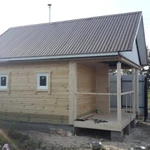 Фото №7 Бани из бруса в Уфе.