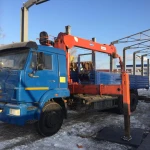 Услуги камаза манипулятора, Борт 12 тн, Стрела 7.5 тн 19м